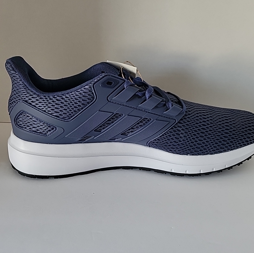 adidas Ultimashow Men's Size 12 Running Shoes Tech Indigo Blue White New NIB - Picture 7 of 10